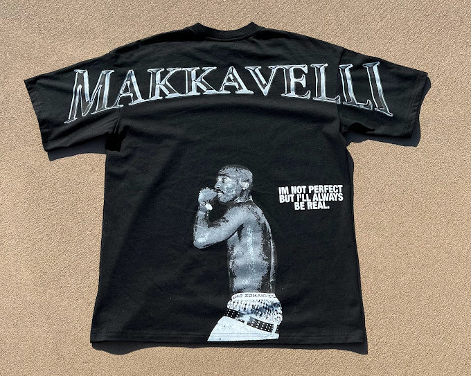 Black & Chrome Makkavelli tee